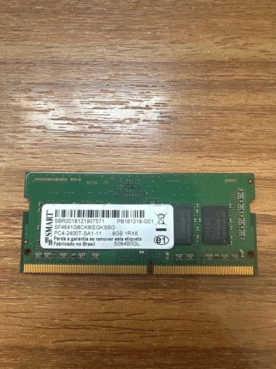 Memória RAM DDR4 smart 