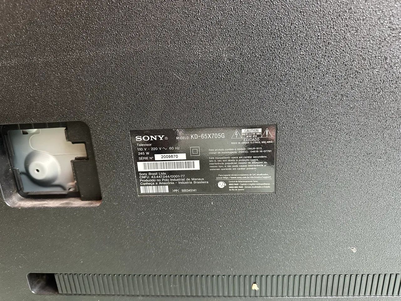 Tela Display Sony 60 Polegadas C/ Carcaça + Barra DE Leds  - Foto 3