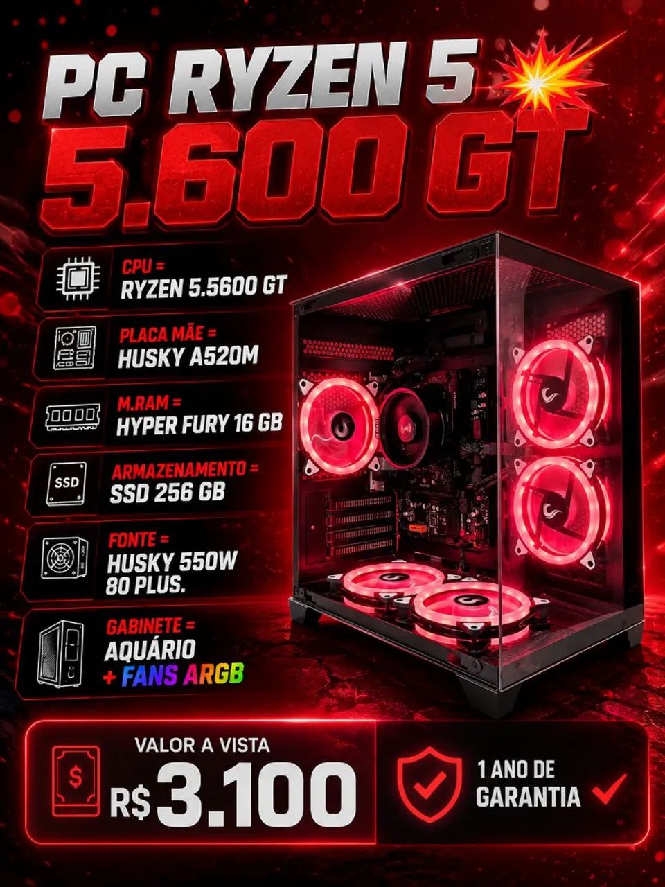 Pc Gamer Disponível  - Foto 2