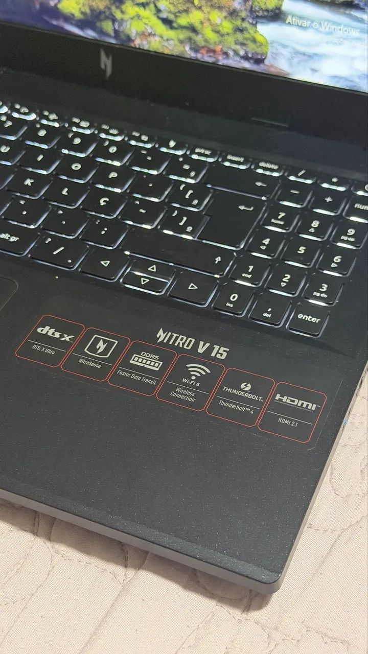 Notebook gamer Nitro V15 garantia de fábrica  - Foto 4
