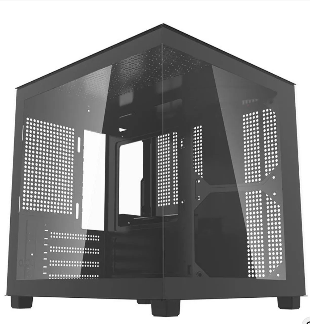 Gabinete Aquário Aigo Apollo A275 com 3 fans ARGB-Vai com caixa e apenas 2 meses de uso - Foto 5