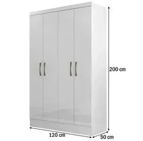 Guarda Roupa 100% MDF com 4 Portas - (Oferta)! - Foto 5