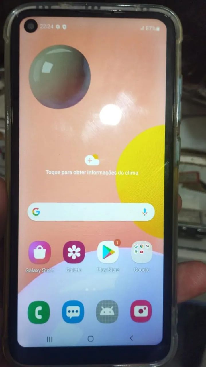 Celular Samsung A11 de 64GB funcionando perfeitamente 