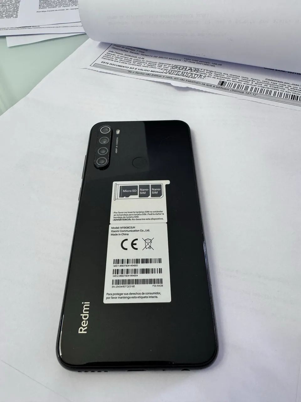 Vendo Celular Xiami NOTE 8 - Foto 3