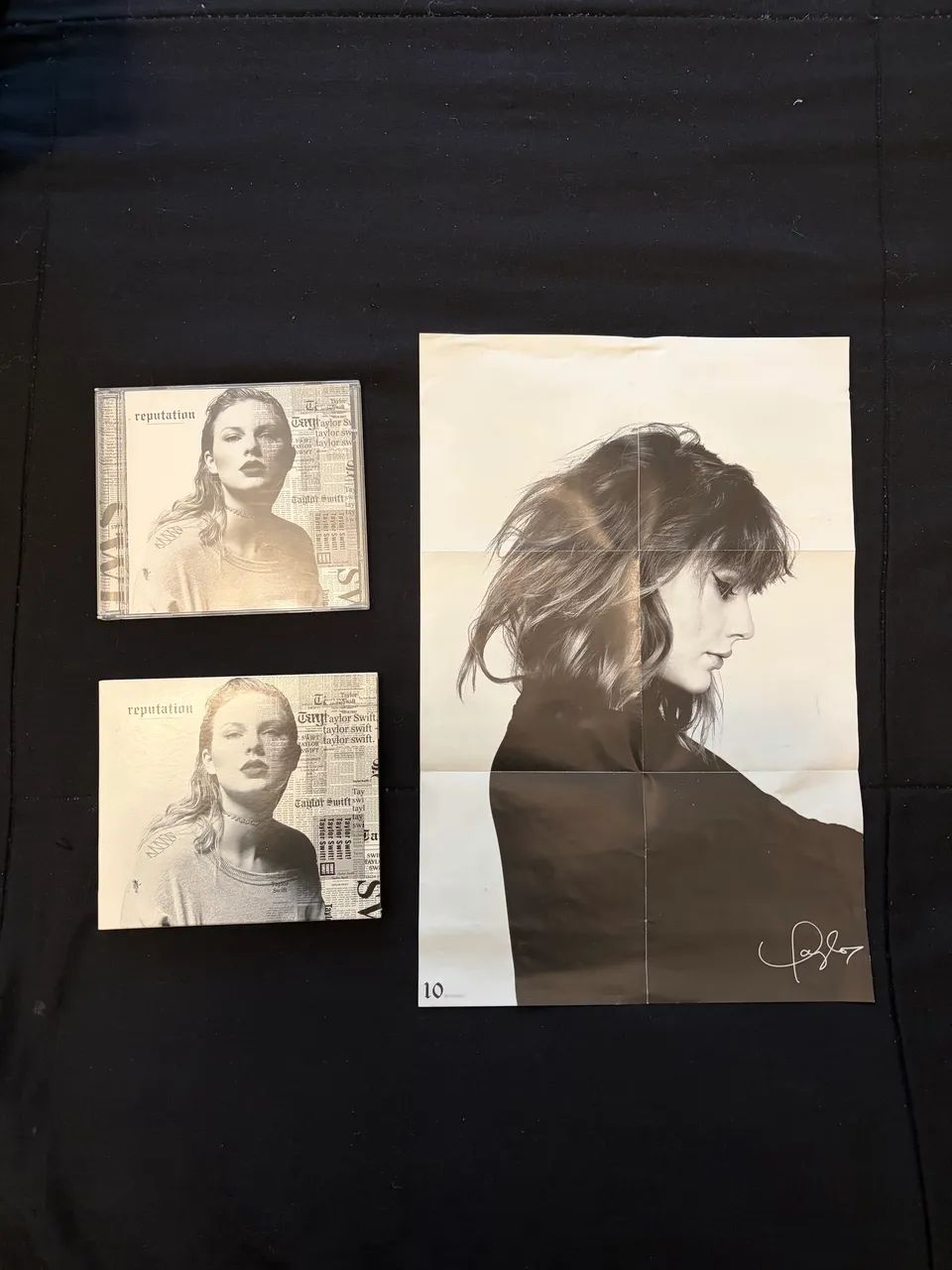 Cd reputation completo com case/luva e poster 9/10
