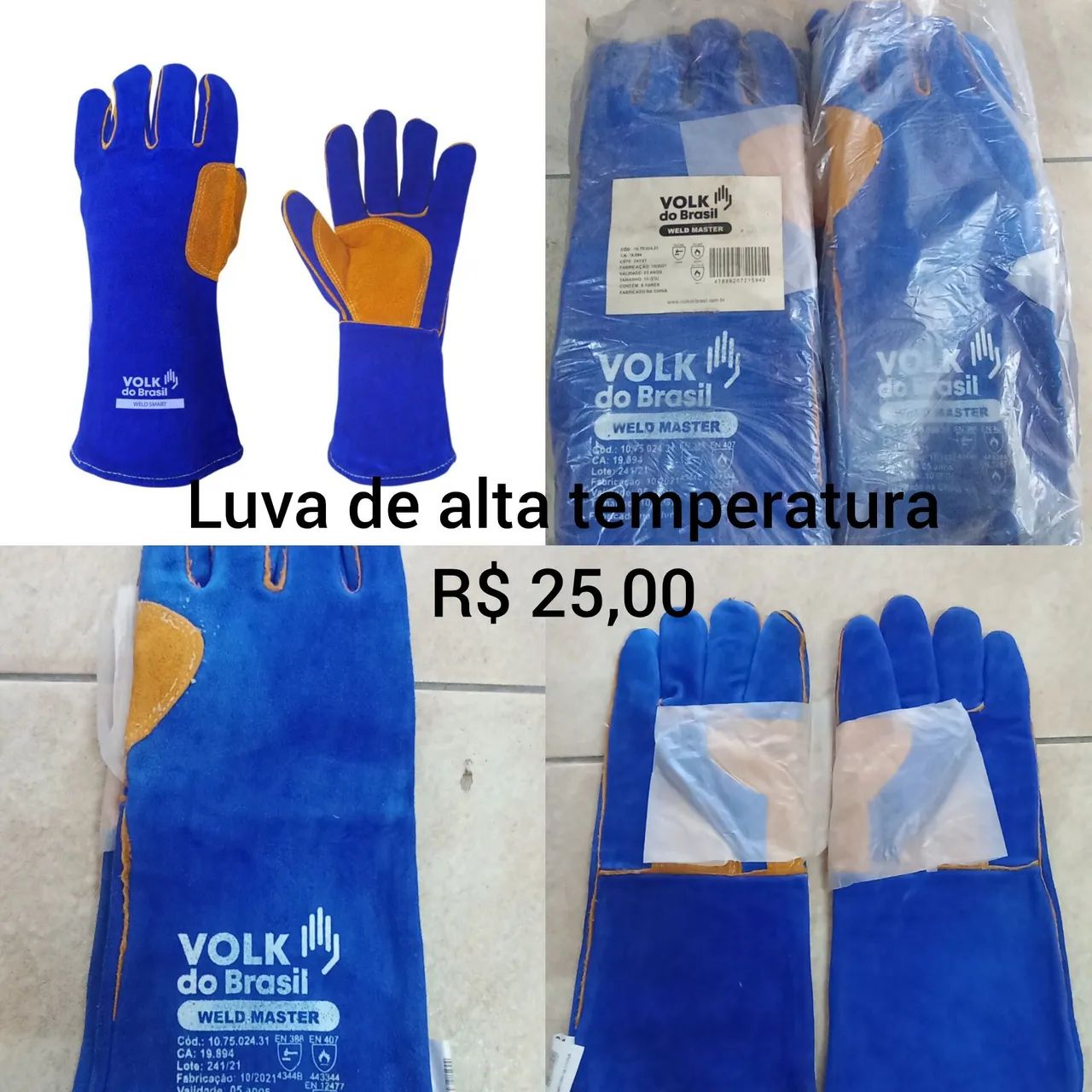 Luva de raspa - Foto 5