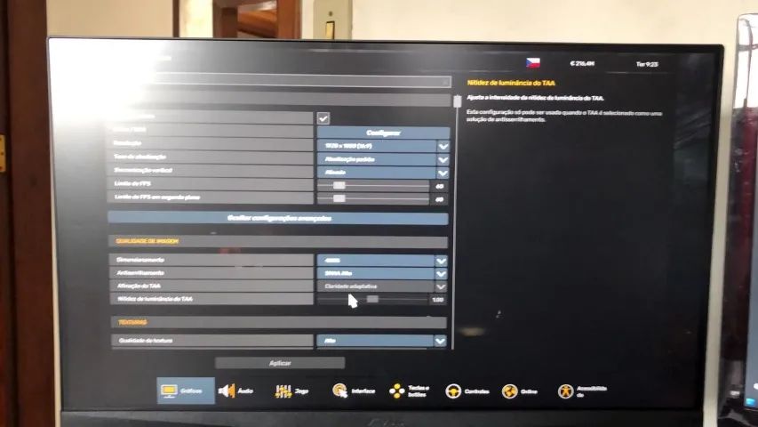 Monitor Benq 60hz