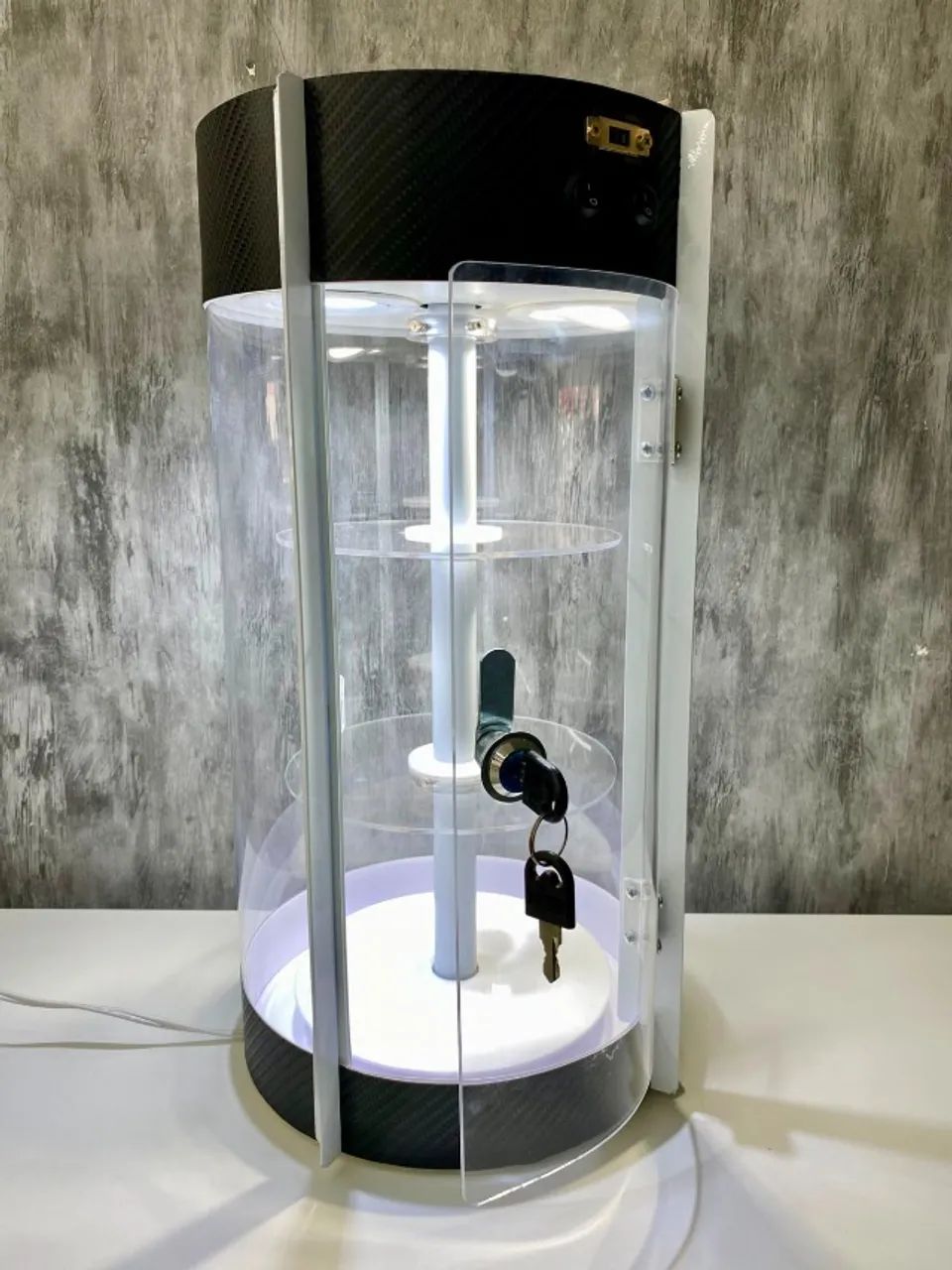 EXPOSITOR DE LED GIRATÓRIO