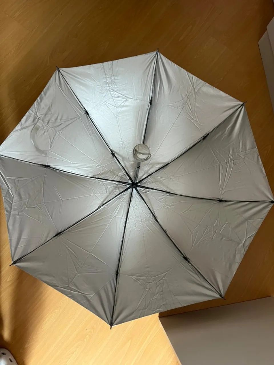 Guarda-chuva Prata (Proteção UV) + Capa de Transporte com Alça - Foto 3