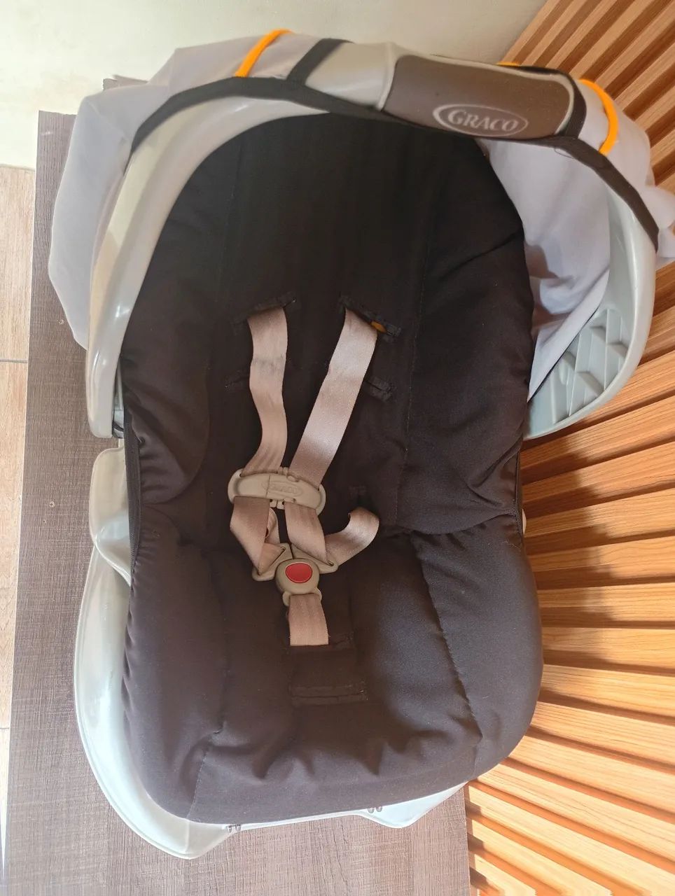 Bebê conforto com base, aceito cartão  - Foto 2