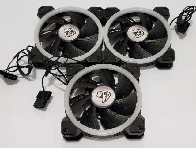 Kit 3 Fans Gamer | 120mm - Foto 5