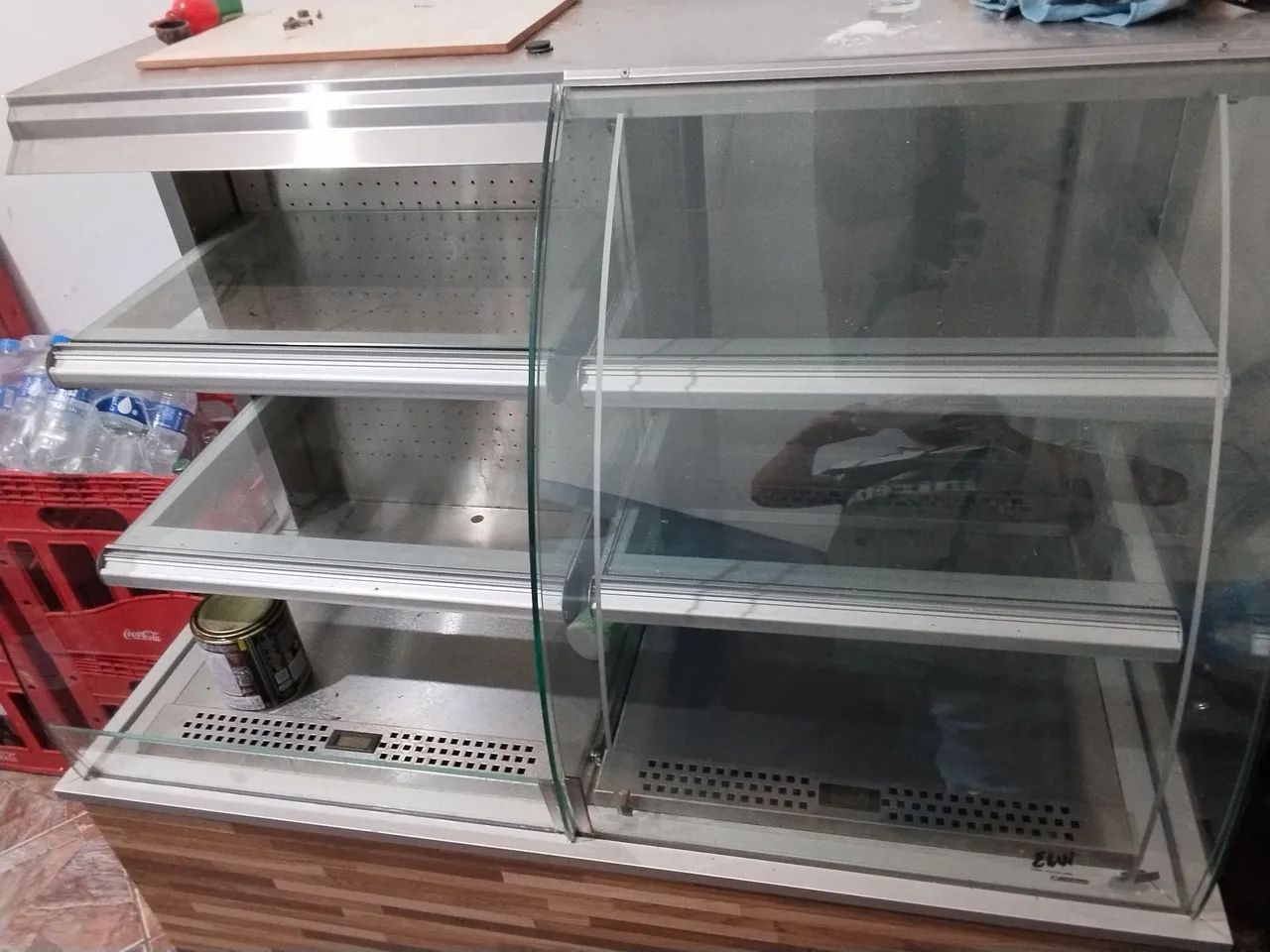 Balcão refrigerado para doces 
