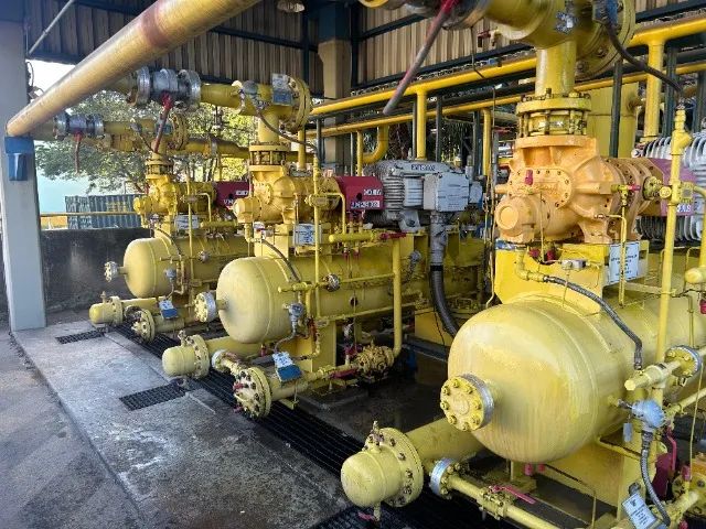 Compressor de parafuso Mycom para gás natural 3000 Nm3/h - Foto 4