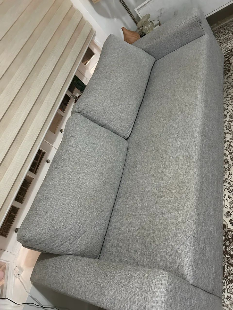 Sofá Herval 2,0 metros cinza - Foto 5