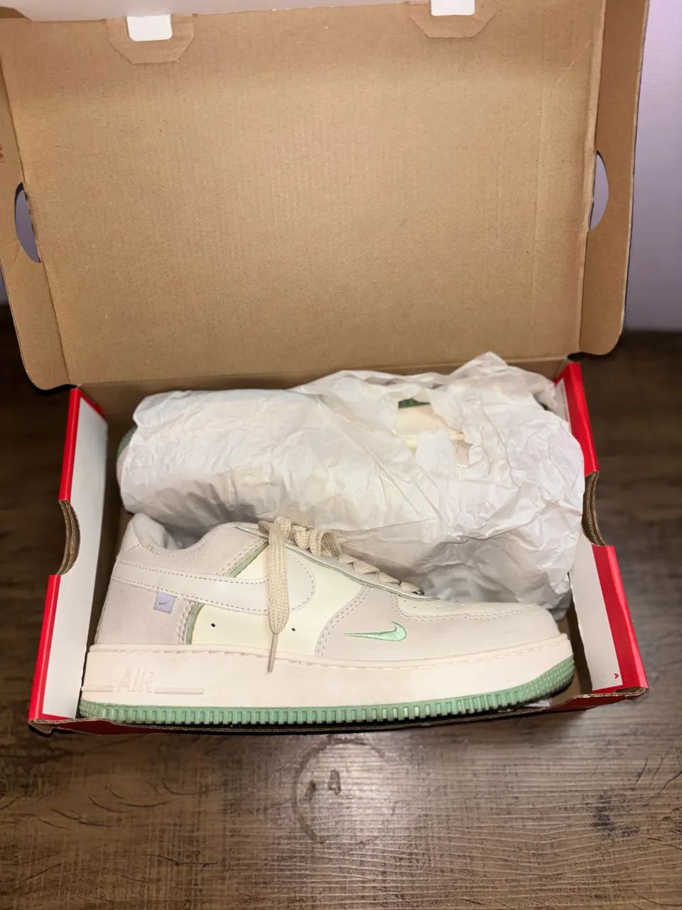 Air force 1 verde e branco ACEITO OFERTAS - Foto 4