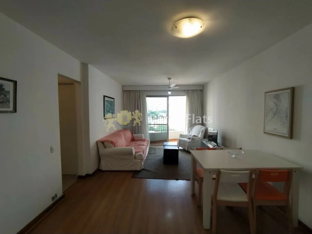 Flat com 2 Quartos para alugar, 60m² - Jardins