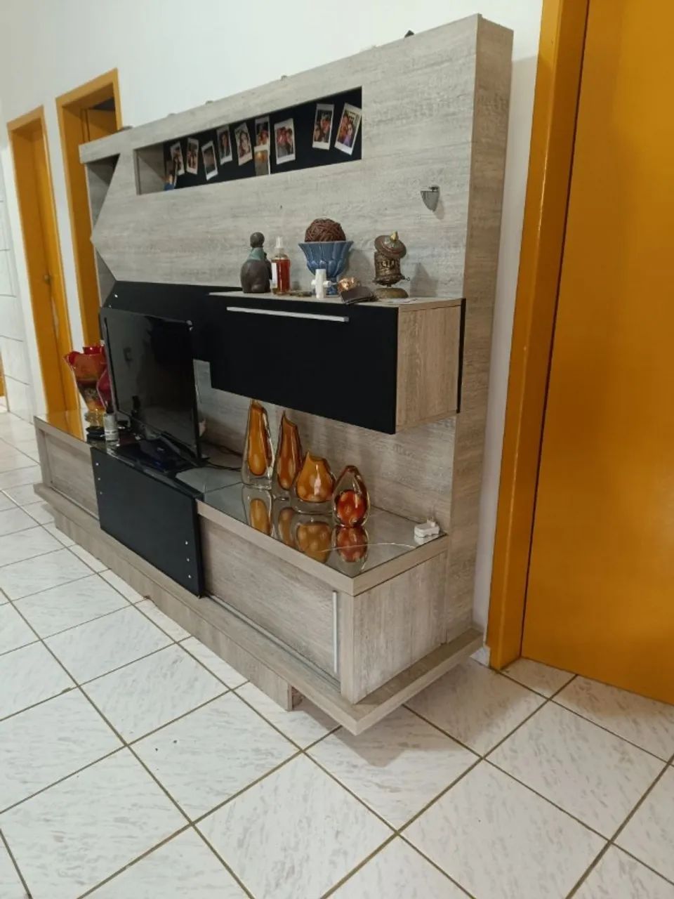 Rack de TV Madeira - Com Avarias - Foto 2