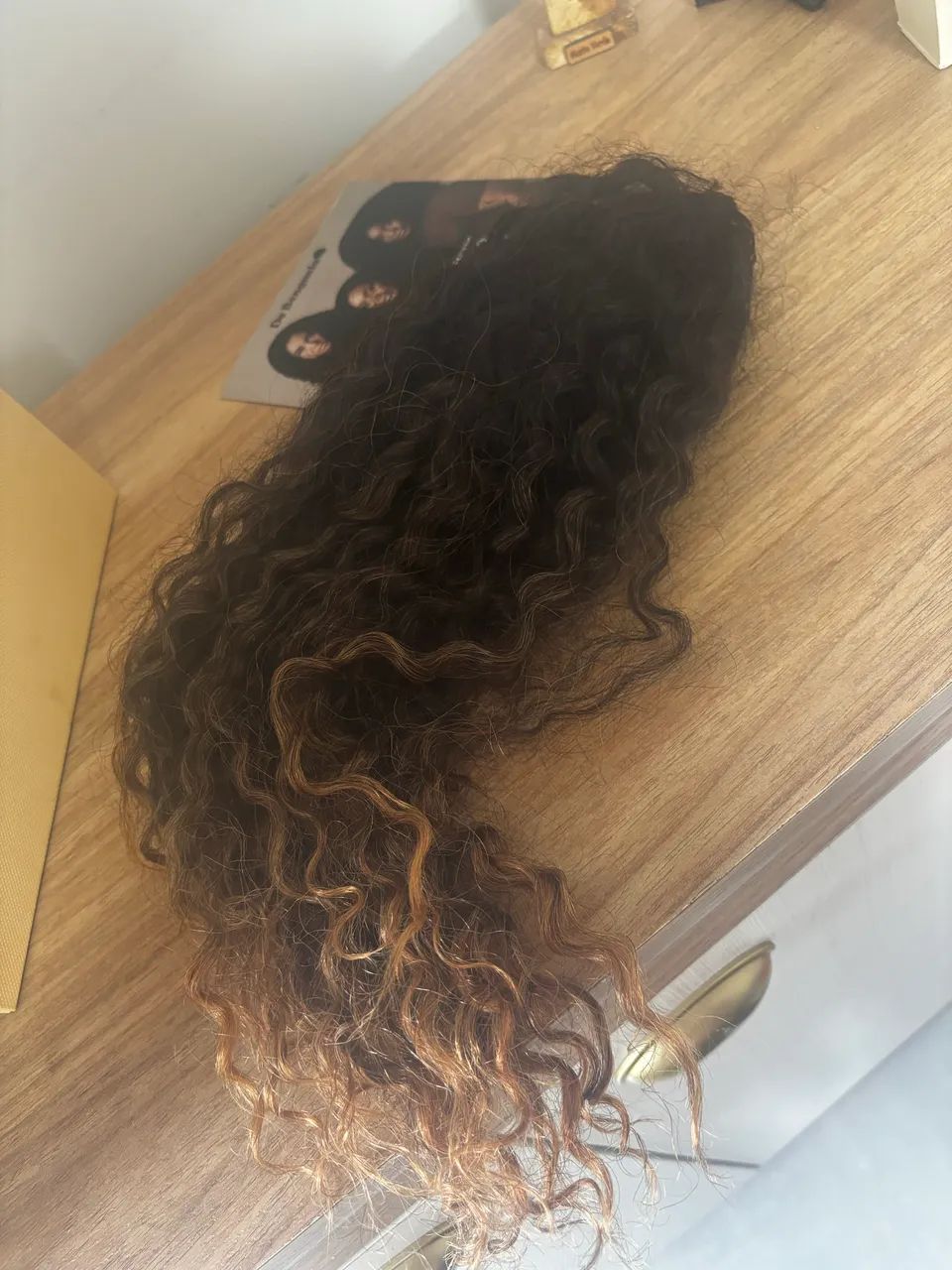 Rabo de cavalo natural cabelo humano de Benguela 