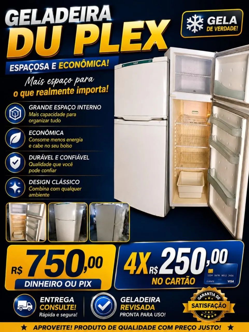 Geladeira cônsul 