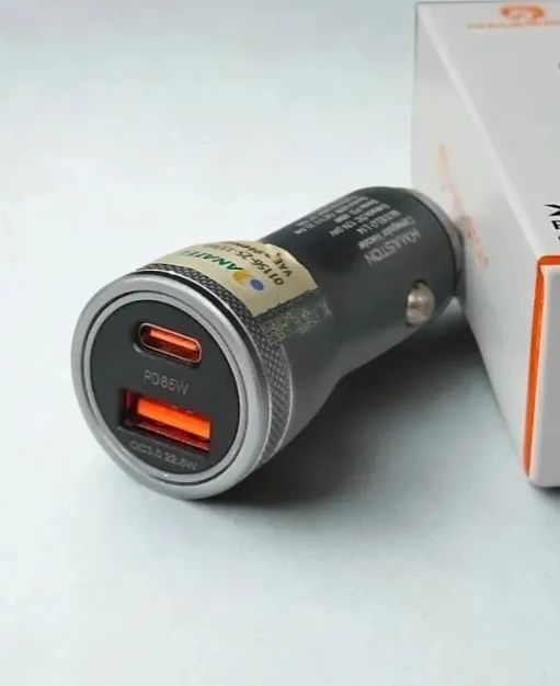 Carregador Veicular Turbo 87,5w Celular Usb+tipo-c Carro - Foto 5