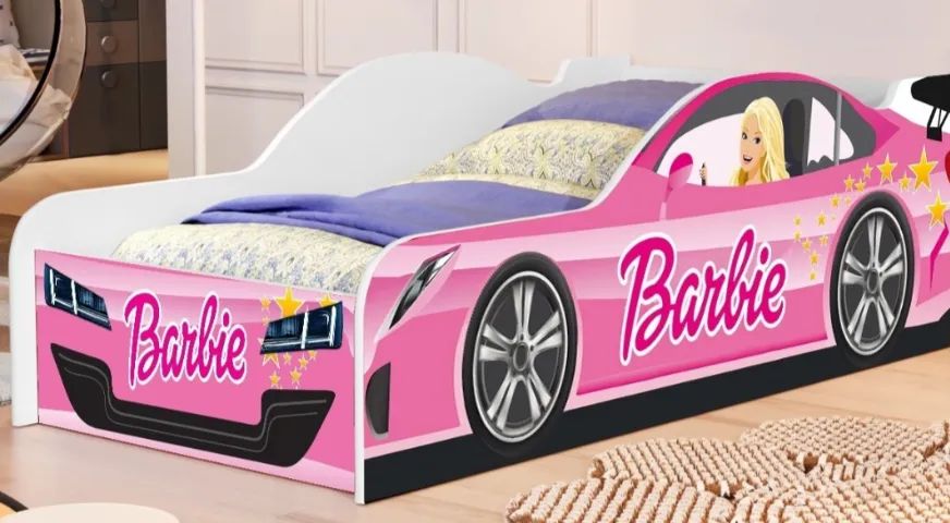 Cama de solteiro da Barbie 