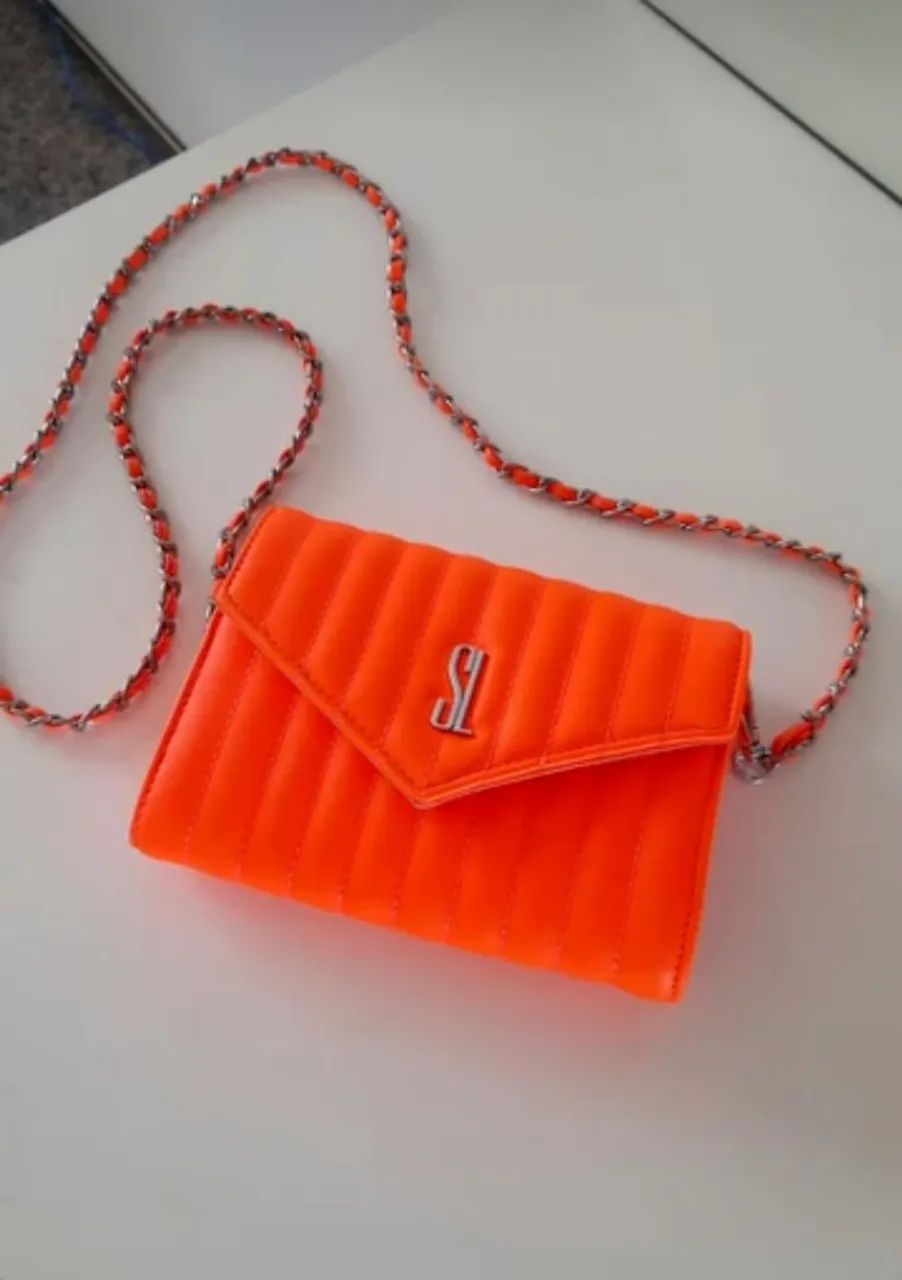 Bolsa Santa Lolla, tangerina (a cor da moda!)!