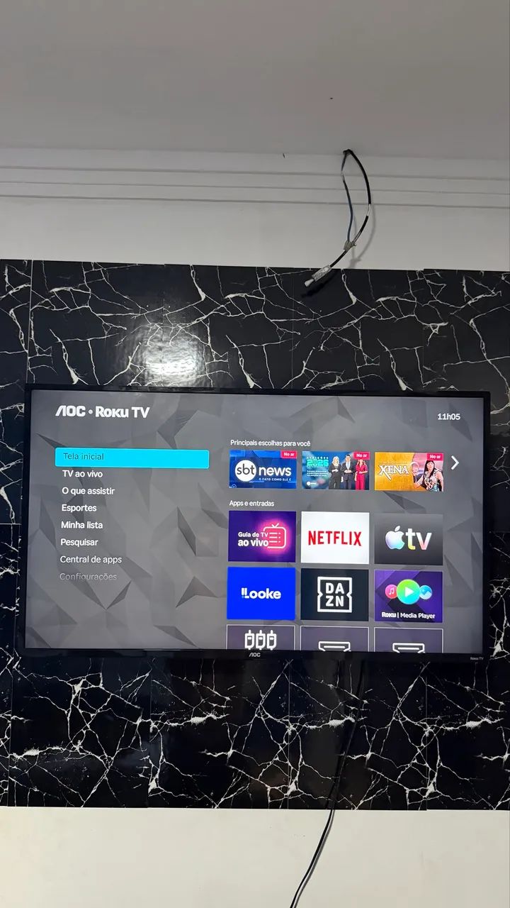 TV AOC Roku 43? ( SMART ) | Sem Detalhes e sem defeitos - Foto 3