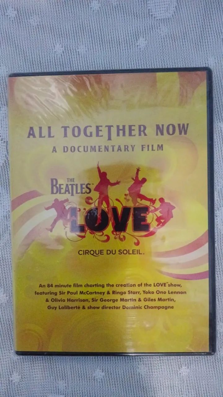 その他 All Together Now [DVD] DVD The Beatles All Together Now 2008 Rock Documentário - Lacrado