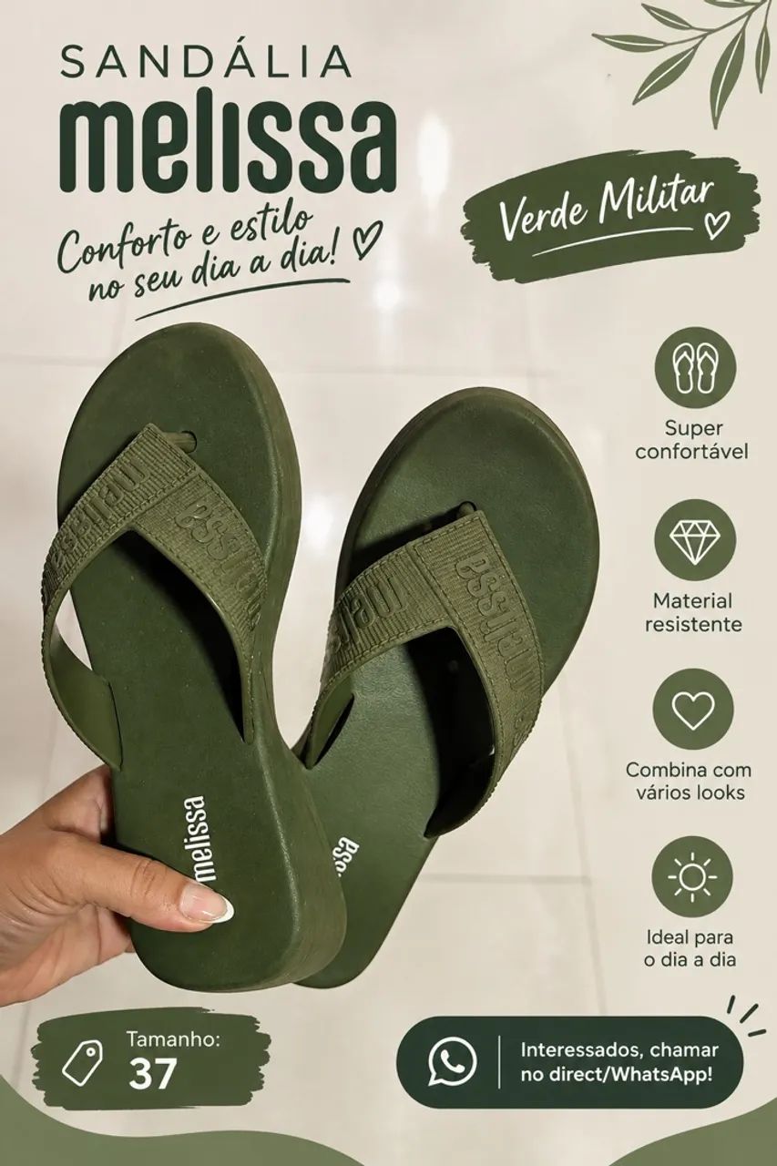 Sandália Melissa Flatform M-lover