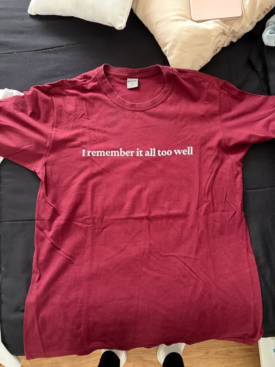 Camiseta red Taylor swift all too well