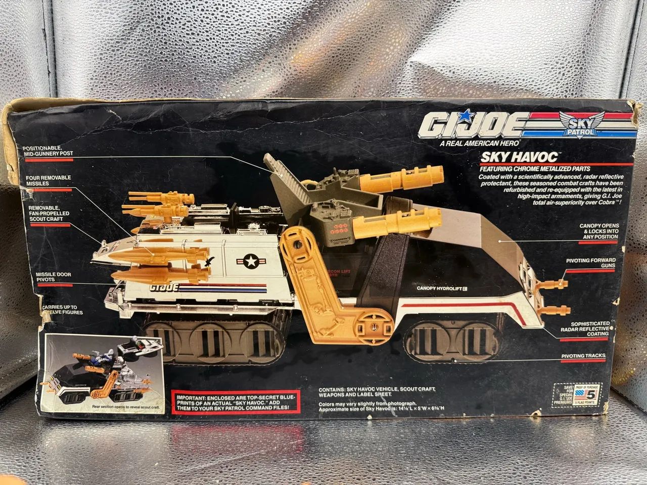 Gi Joe Sky Patrol Havoc - 1990 - comandos em ação - Hobbies e