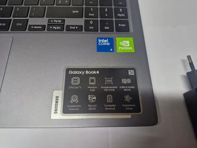 Vende-se notebook SAMSUNG GALAXYBOOK4 - Foto 2