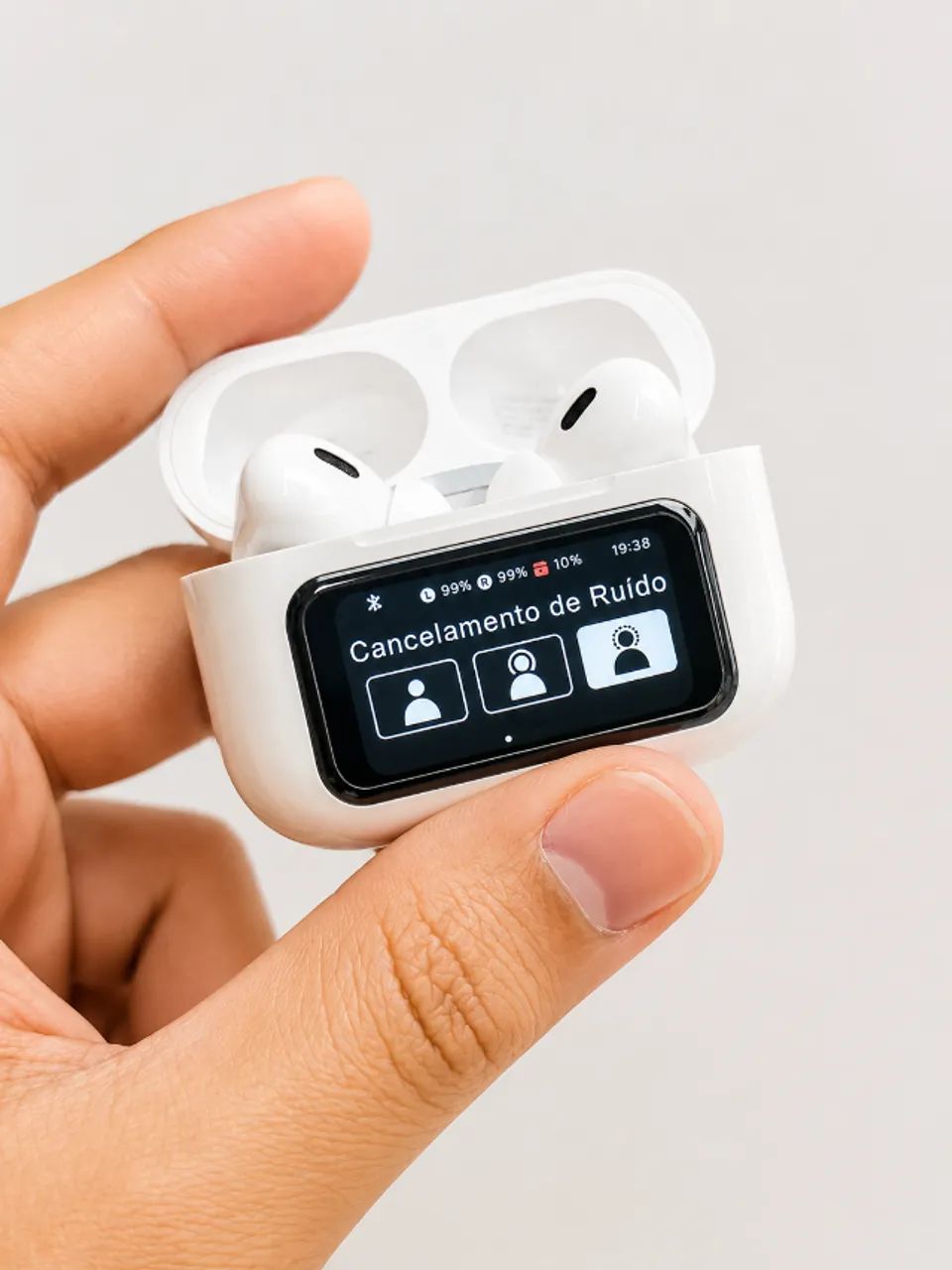 Fone Bluetooth ANC C/ Tela Touch - Foto 3
