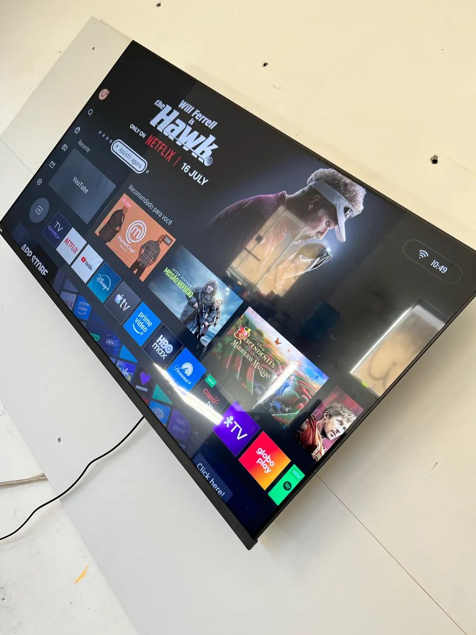 Tv bem conservada, menos de um ano de uso  - Foto 3