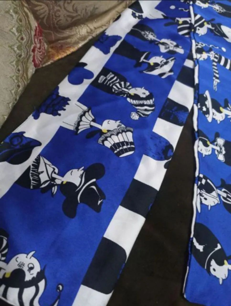 Lenço Olivia palito azul  - Foto 2