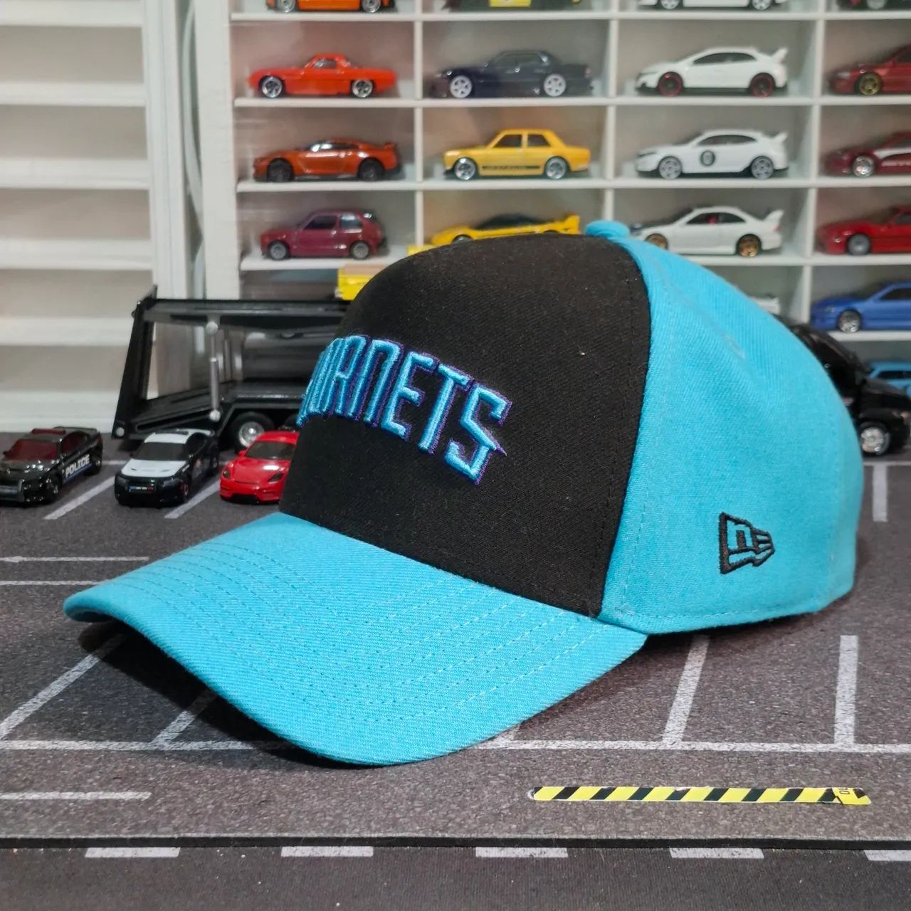 Boné New Era 9FORTY A-FRAME SNAPBACK NBA Charlotte Hornets Original  - Foto 2