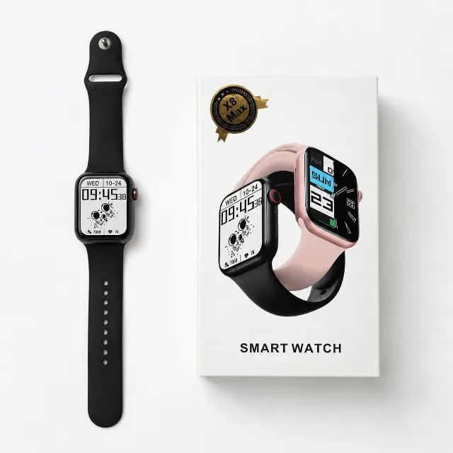 Smartwatch X8 Max Relógio Inteligente Bluetooth com Chamadas Tela Touch Android e iOS