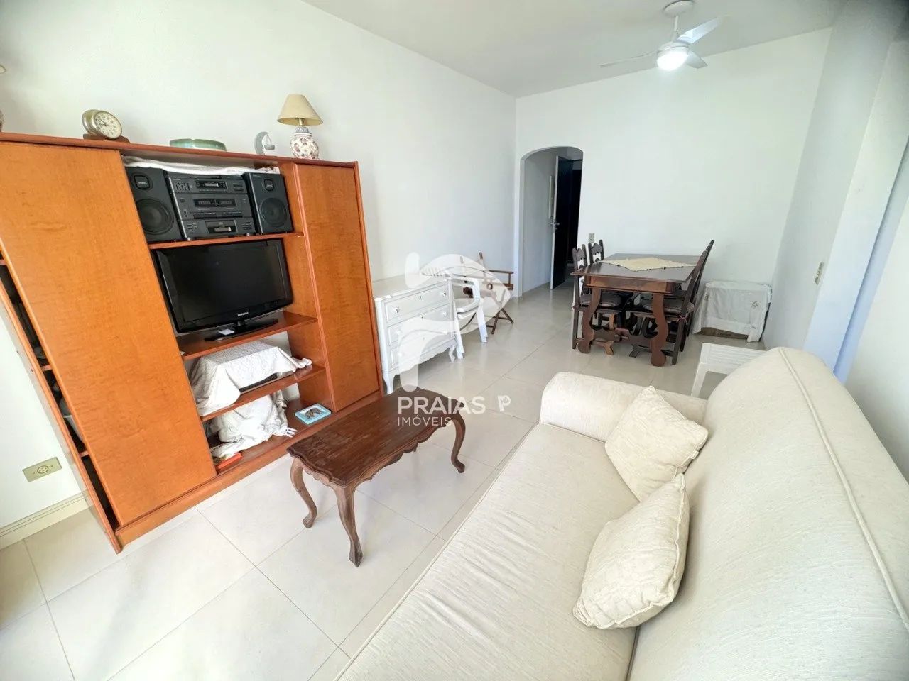 Apartamento mobiliado, 2 dormitórios, Enseada, Guarujá - Foto 2