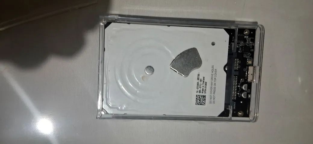 HD de notebook 2tb com case para externo   - Foto 4
