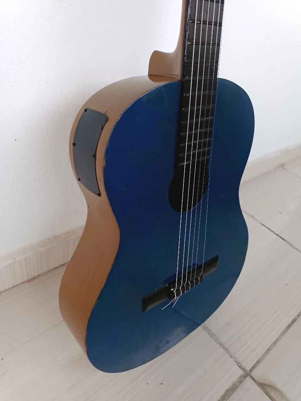 Violão nylon usado simples 