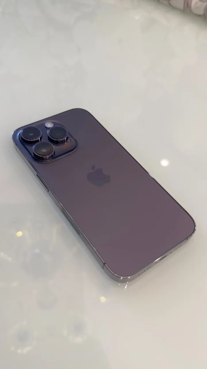 iPhone 14 PRO Roxo 128GB (Sem Avarias) - Celulares e Smartphones