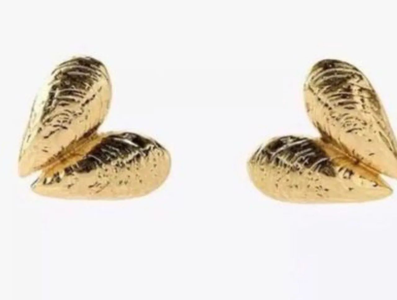 Brinco Zara novo de concha dourado  - Foto 4