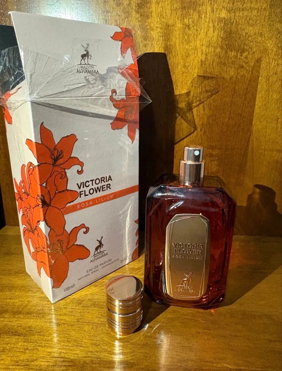 Perfume Victoria Flower Rosa Lilium - Foto 2