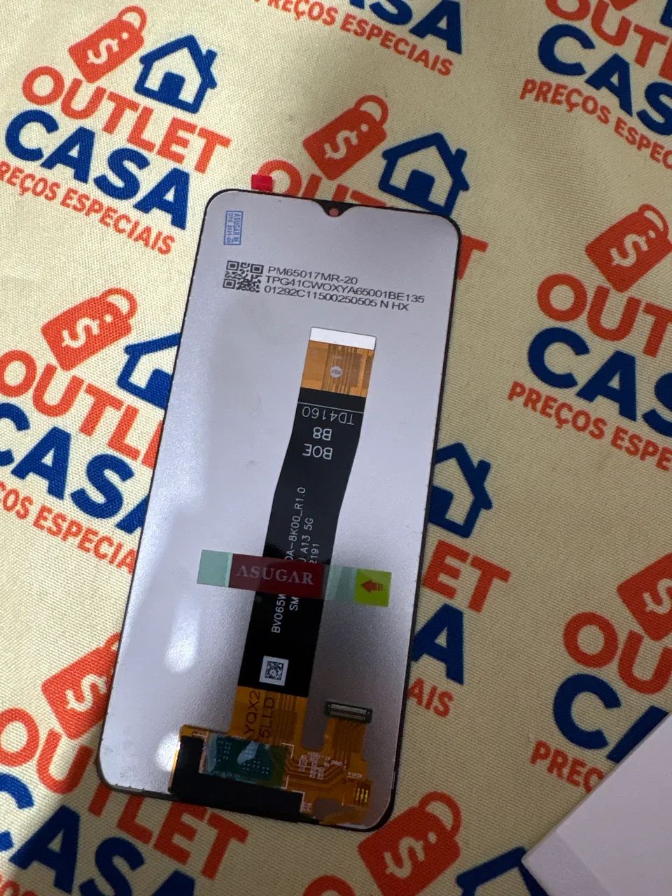 Tela Display Lcd Touch Screen Frontal Para A04s Preto