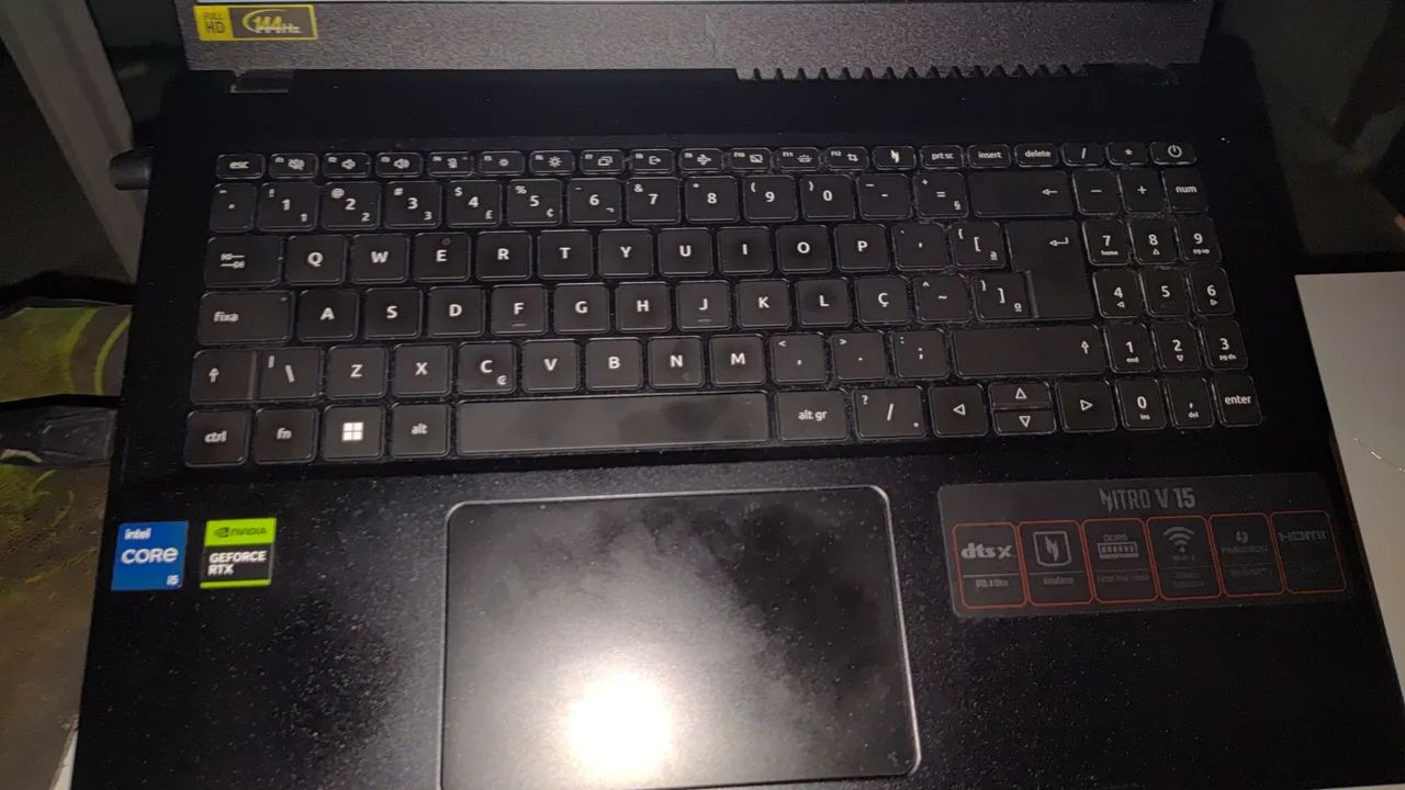 Notebook Acer Nitro V15 i5 13420H RTX 4050 6gb memória RAM DDR5 8gb  - Foto 5