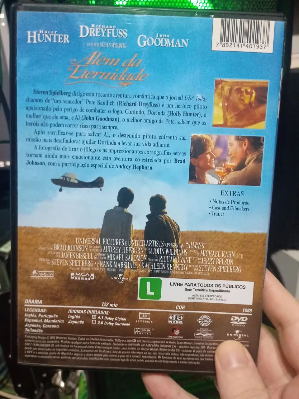 Dvd além da eternidade filme original - Foto 2