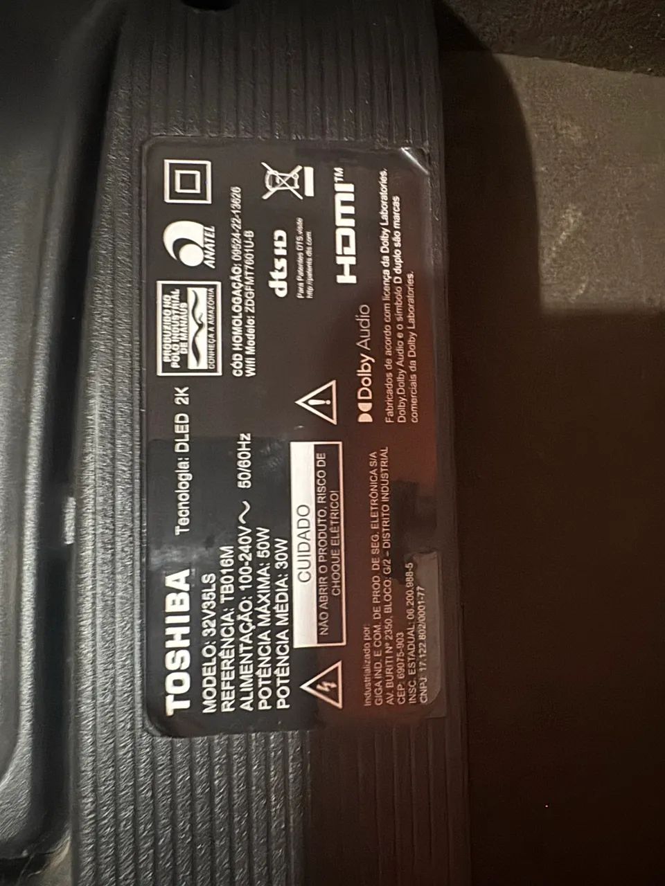 Smart Tv 32 polegadas Toshiba - Foto 3