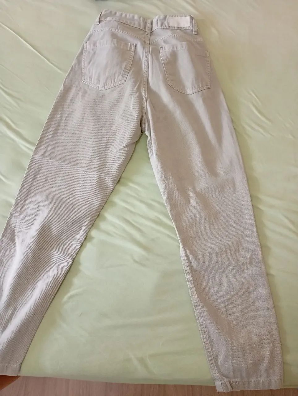Calça sarja beje. - Foto 2