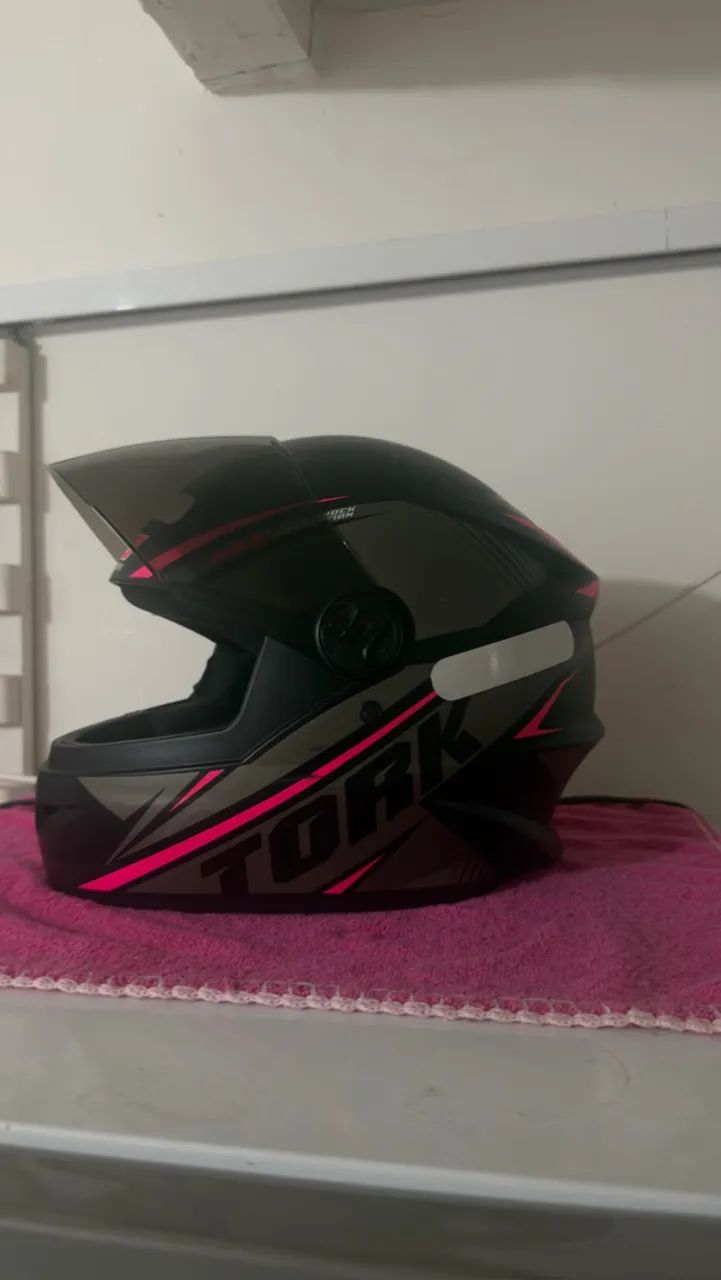 Capacete tork feminino
