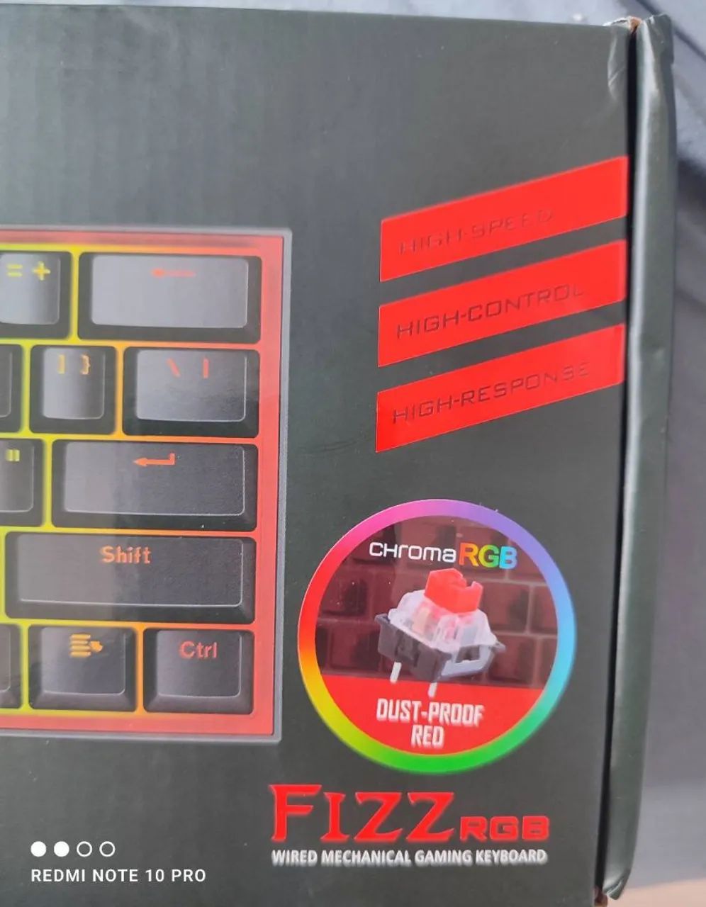 Teclado red dragon lacrado
